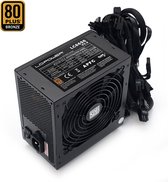 New LC6650-V2.3 650W Super Silent Power Supply - Nieuw 650W Superstil PC Voeding 80+ Bronze - 4x PCI-Express 6+2 Pin - 120mm Fan