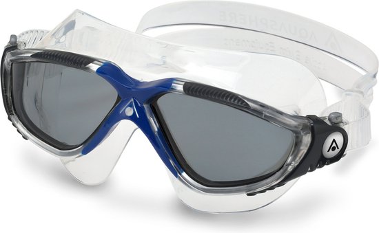 Aquasphere Vista - Zwembril - Volwassenen - Dark Lens - Transparant/Grijs