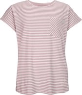 Giga by Killtec dames shirt - shirt dames KM - 39351 - oud roze / wit streep - maat 38