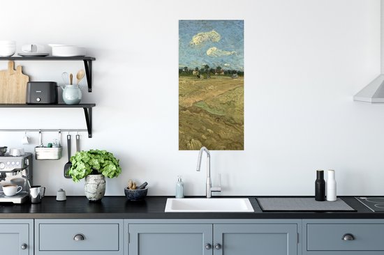 Affiche Champs labourés - Vincent van Gogh - 40x80 cm