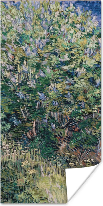 Poster Seringenstruik - Vincent van Gogh - 20x40 cm