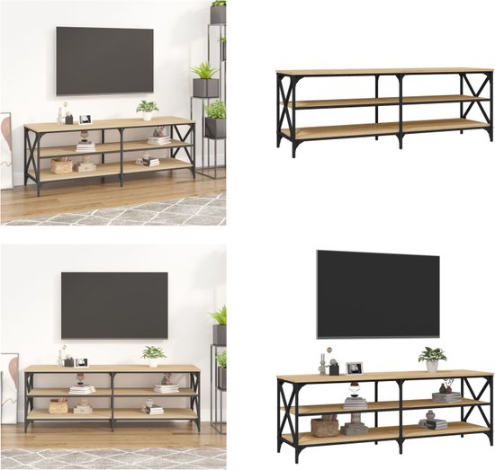 TV Meubel Manu Mangohout 140x40x50 cm | Leen Bakker