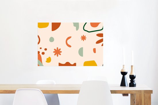 Affiche Formes - Motif - Fleurs - 60x40 cm