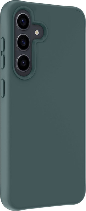 Coque Compatible avec Samsung Galaxy S24 Plus Coque Siliconen Case Cover - Coque Compatible avec Samsung Galaxy S24 Plus Case Cover Case - Vert Foncé