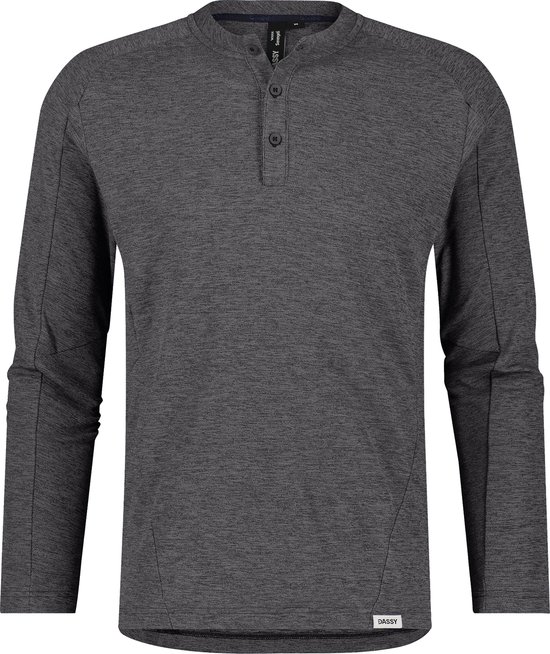 DASSY® Serengeti Henley - maat XL - ANTRACIETGRIJS