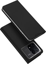 Dux Ducis - Étui de téléphone adapté au Xiaomi Poco X6 Pro 5G / Redmi K70E - Skin Pro Book Case - Zwart