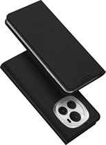 Dux Ducis - Telefoon Hoesje geschikt voor de Honor Magic 6 Pro - Skin Pro Book Case - Zwart