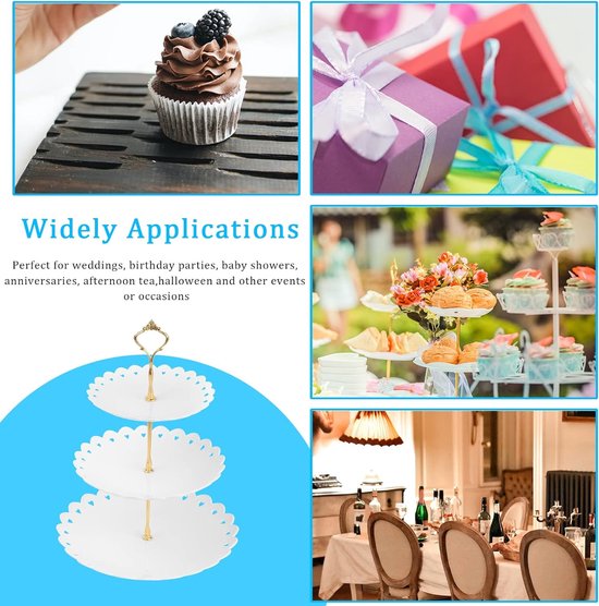 Kaufe Kali Klarer Acryl Cupcake Ständer Kuchen Dessert Display Rack für