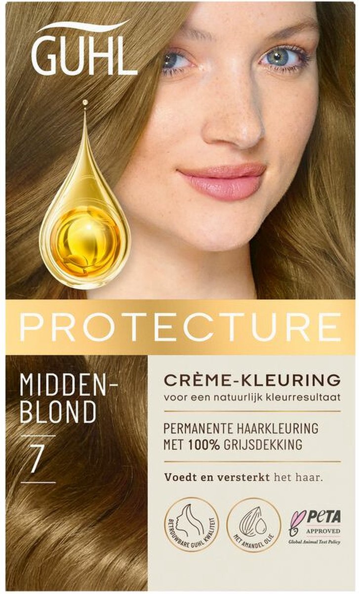 Guhl Beschermende Cremekleuring 7 Middenblond