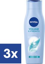 Nivea Shampooing Volume & Power - 3 x 400 ml