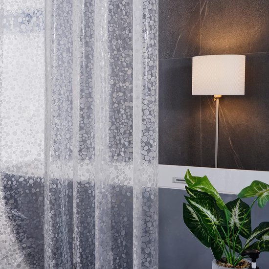 Furlinic Douchegordijn, schimmelwerend, waterdicht en wasbaar