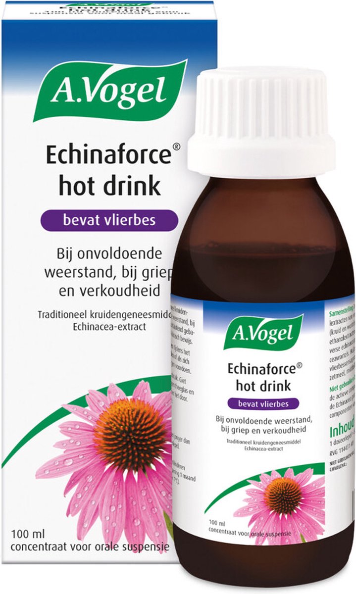 Goedkoopste A.Vogel Echinaforce Hot Drink Forte Met Vlierbes - 1 x 100 ml