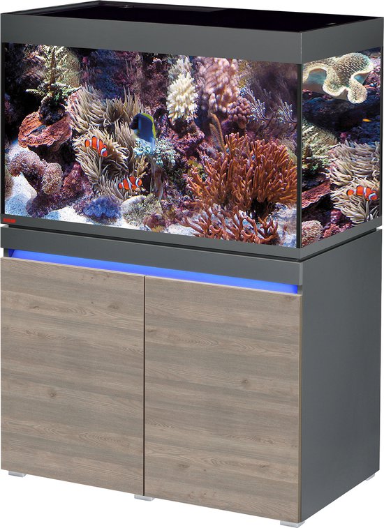 Eheim Set Incpiria Marine 330 - Aquarium Meubel - Eik - 100x144x60cm