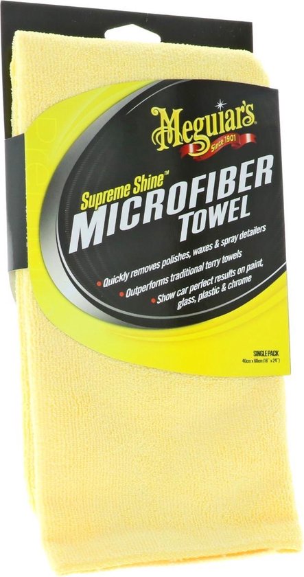 Meguiars Gold Class Supreme Shine Microfiber Towel