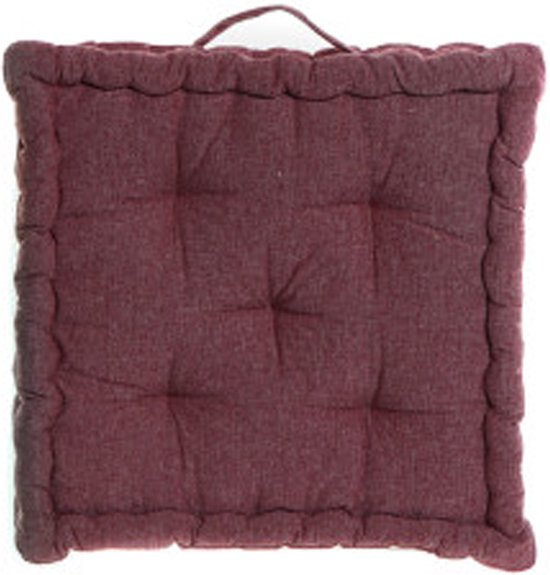 Olenka Coussin De Chaises Taille ø 35 X 8 Cm Coussin De Siège Décoration Maison Jardin Coussin, Idéal Pour Intérieur Et Extérieur (Jaune Moutarde