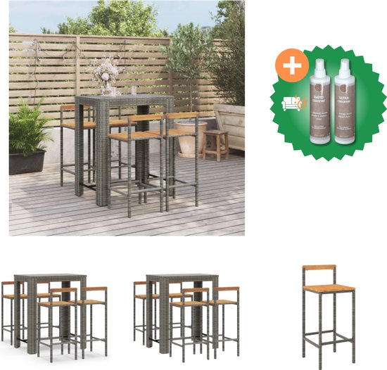 vidaXL Gartenbank Grün 110x52x71 cm Polypropylen
