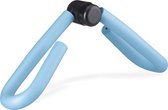 Relaxdays beentrainer - schuimstof - benen, armen & borst - weerstandstrainer - blauw