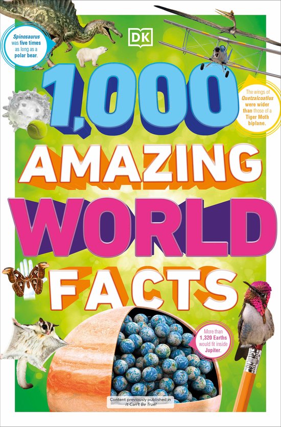 DK 1,000 Amazing Facts- 1,000 Amazing World Facts - cover