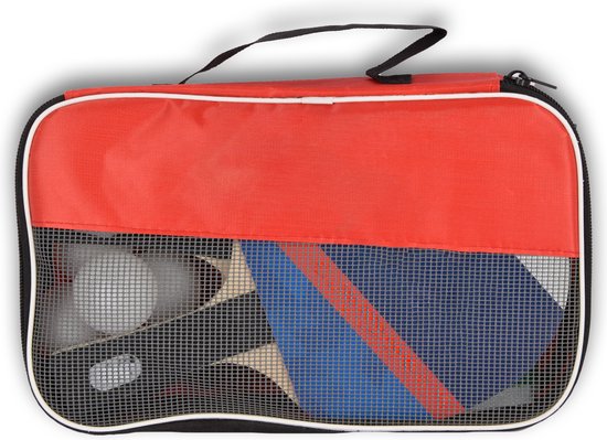 Set de Tennis de Table Slazenger - Set Complet avec Raquettes, Balles, Filet et Sac de Rangement
