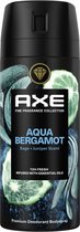 AXE Fine Fragrance Collection Aqua Bergamot - Premium Deodorant Bodyspray - 150 ml