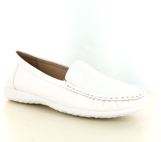 Hafjes | Matera | Slip-on Witte | Cuir | Taille 40