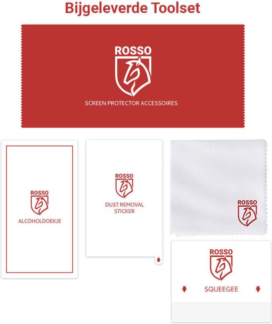 Protecteur d'écran en Tempered Glass Rosso 9H adapté pour Xiaomi Redmi Note 13 Pro+ | Lame de verre | Couche protectrice | Verre de protection | Dureté 9H