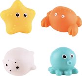 Lichtgevend oceaan dieren badspeelgoed - 4 Dieren - Speelgoed - Bad - Jongen - Meisje - Badspeeltjes - Baby