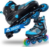 Apollo Champion, in Maat Verstelbare Inline Skates voor Jongens en Meisjes Vanaf Maat 31, Inline Skates Dames en Heren tot Maat 42, Hoge Kwaliteit Rolschaatsen met LED Wielen.