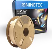 NINETEC | PLA+ Matt Filament Licht beige