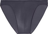 HOM Plumes micro slips (pack de 1) - microfibre micro slip homme - gris anthracite - Taille : M