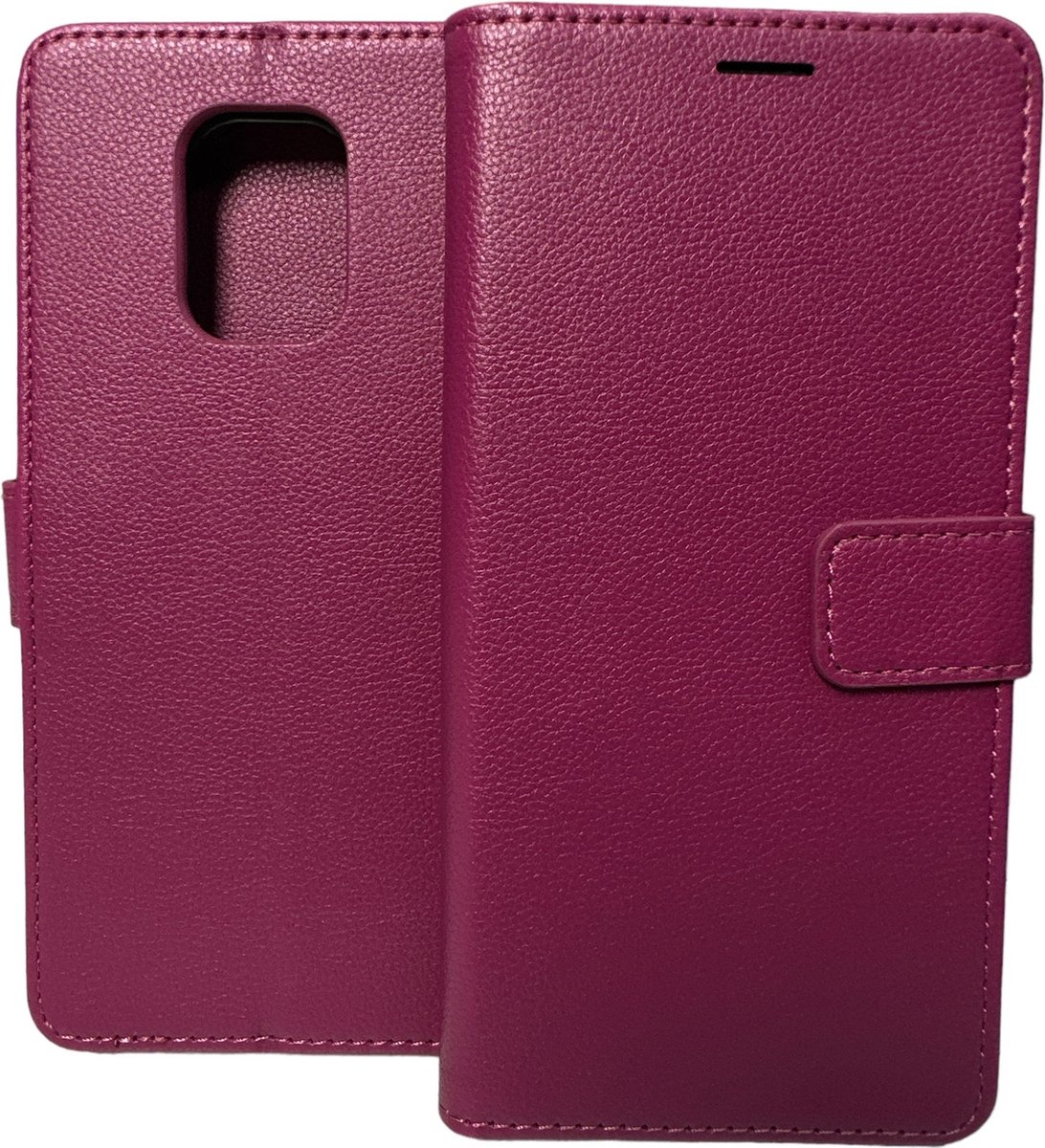 Portemonnee Book Case Hoesje Geschikt voor: Xiaomi Redmi Note 10 Lite - Roze