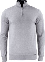 Cutter & Buck Everett HZ Sweater Heren 355420 - Grijs Melange - XL