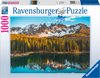 Ravensburger puzzel Italian landscapes: Lago di Carezza - Legpuzzel - 1000 stukjes