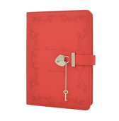 Equivera Dagboek met Slot - Notitieboek met Slot - Premium Papier - Notitieblok met Slot - Cijferslot - Dagboek