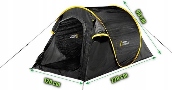 National Geographic Pop-Up Tent 2-Persoonstent - AL0081 - super lichte pop-up tent - National Geographic