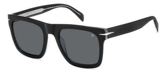 David Beckham Db 7000/S Flat Rechthoekig Acetaat Heren Zonnebril