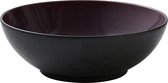 BITZ 821379 eetschaal Salad bowl Round Stoneware Black,Lilac
