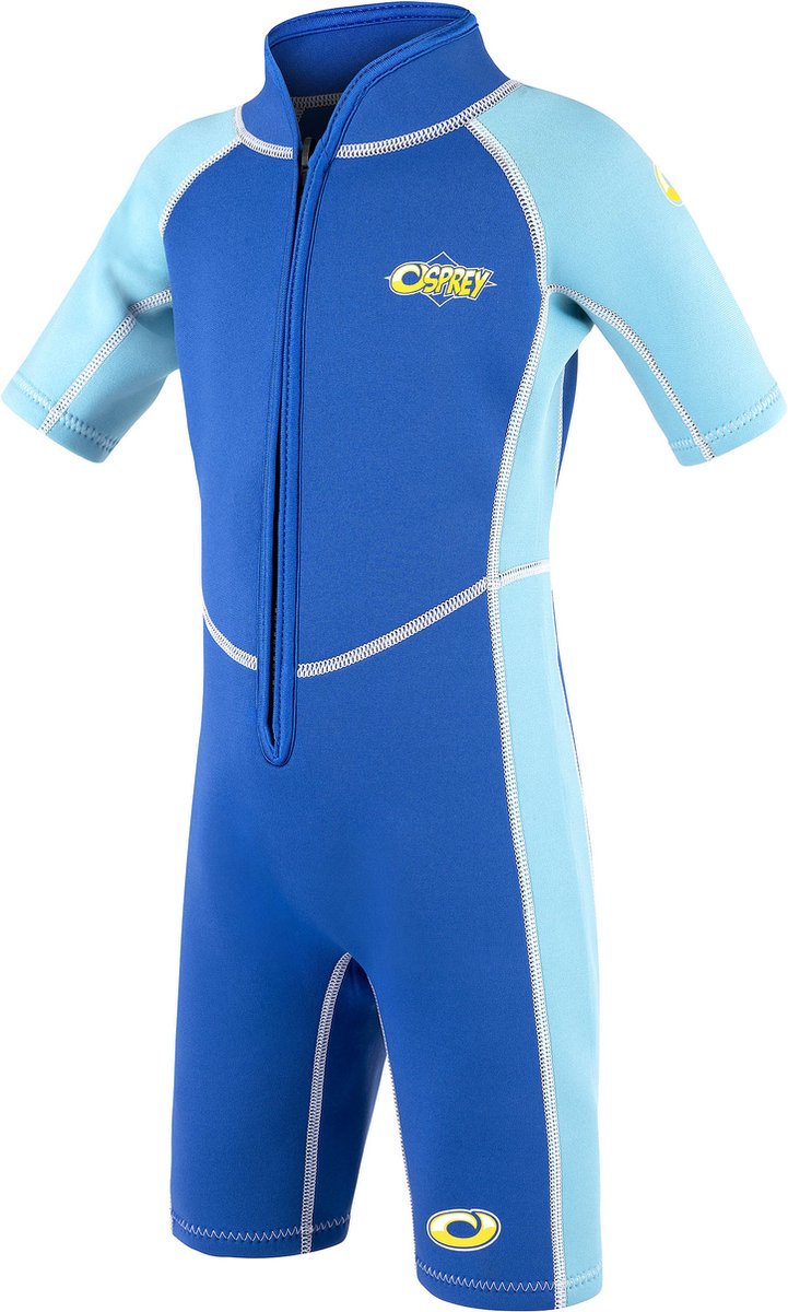 Osprey Octopus Baby Wetsuit Blauw – Zwempak – Zwemkleding jongens - Maat 1 Lengte 80-90 cm / Gewicht 11-13.5 kg