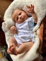 18-20 pouces Cameron Bebe Reborn garçon et fille avec des Cheveux peints 3d peau peinte à la main réaliste nouveau-né bébé poupée