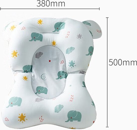 Baby badkussen - Baby badzitje - Bad kussen - Baby bad accessoires - Baby Badmatras - Veiligheid baby kussen voor bad - vriligheidskussen voor in bad - Zachte babykussen van Merkloos — afbeelding 3