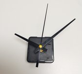 Quartz uurwerk met Wijzers - Zwart - Uurwerk DIY - Los uurwerk - Shaft 18,5mm