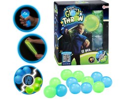Sticky Stretch Ballen Glow in the Dark, 12st