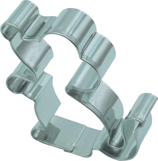 BekkiB - Uitsteekvorm engel - ca. 10 cm, uitsteekvorm van roestvrij staal, vaatwasmachinebestendig - 2003