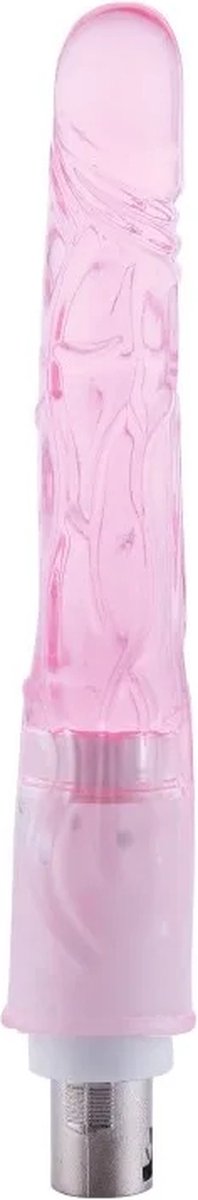 Goedkoopste Dildo Anaal Vaginaal Roze 3XLR Connector voor Auxfun Basic Seksmachine