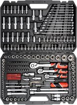 Tool Case Yato YT-38841 Steel 216 Pieces 1/4" 3/8" 1/2"