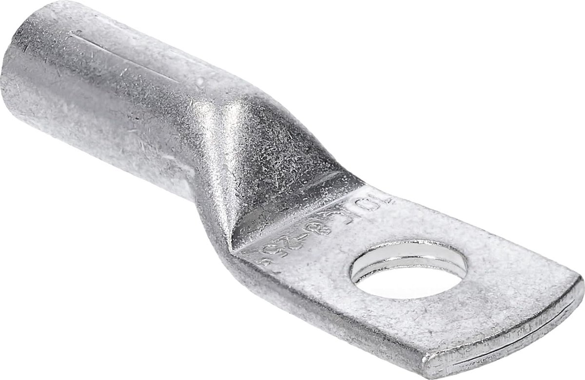 Kalitec Allemagne Cosses Tubulaires Kalitec 35mm² M8 - Lot De 10 - Cuivre Étané - Fabriqué En Allemagne - Sans Trou De Vision Cosse Tubulaire