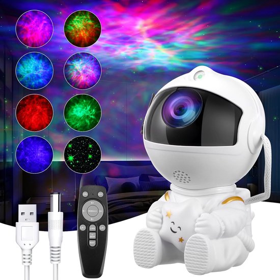 Projector, sterrenhemel, sterrenstelsel, led, Aurora met witte