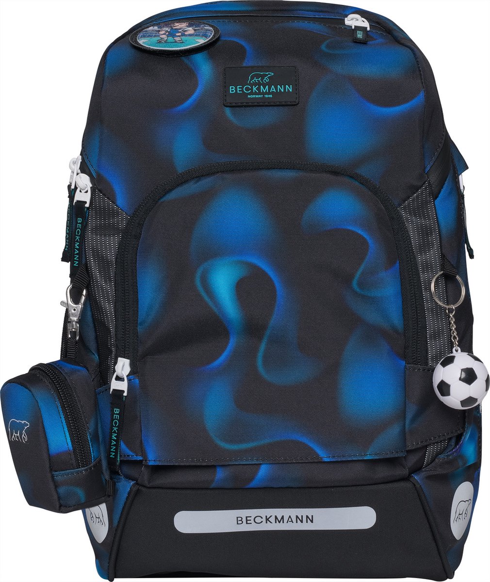 Beckmann schooltas - Active Air FLX - Magic league black - 20-25 liter - BE-120189A
