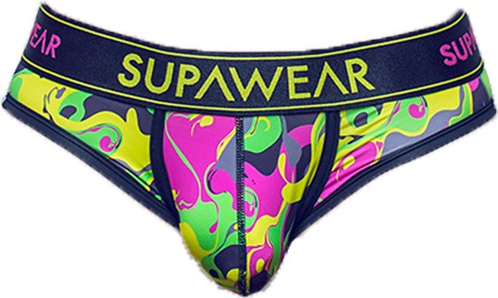 Supawear Sprint Brief Gooey Lime - MAAT XS - Heren Ondergoed - Slip voor Man - Mannen Slip