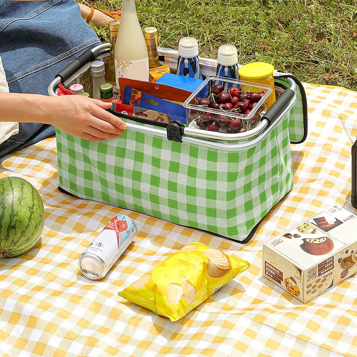 Boodschappenmand \koelmand, koeltas, picknickmand
